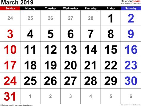 2019 march